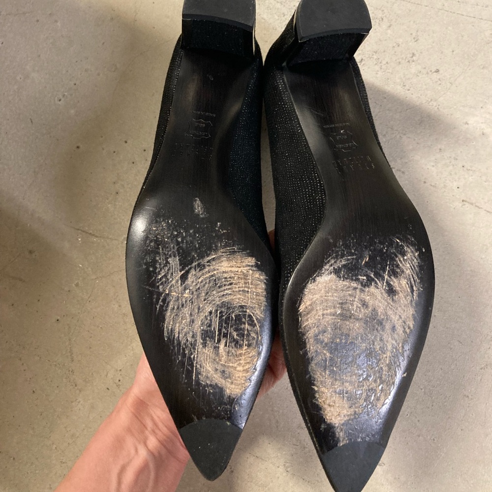 Stuart Weitzman Black Heels - Picture 6 of 7